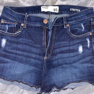 Garage Retro High Waist Stretch Short